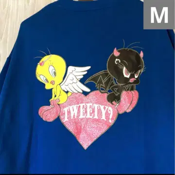 [ 새상품 M ] 루니툰 트위티 티셔츠 맨투맨