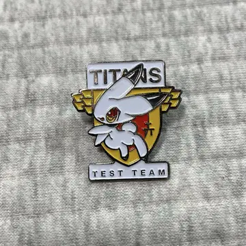기동전사 Z 건담 A.O.Z 티탄즈 테스트 팀 부대장 핀 배지