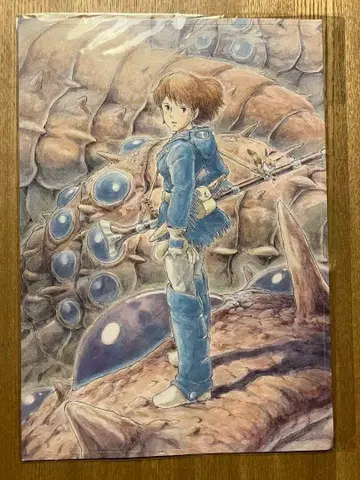 120 바람계곡의 나우시카 스티커 씰 애니메쥬 부록