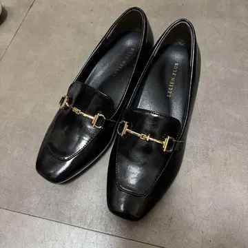 우천 겸용 생활 방수 스퀘어토 비트 로퍼 레인 슈즈 여성용