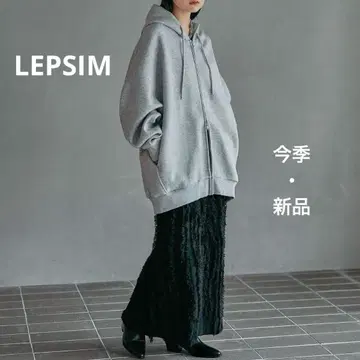 [이번 시즌 새상품] LEPSIM 퍼프 에어 ZIP BIG 후디