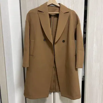 theory luxe 브라운 체스터 코트 32