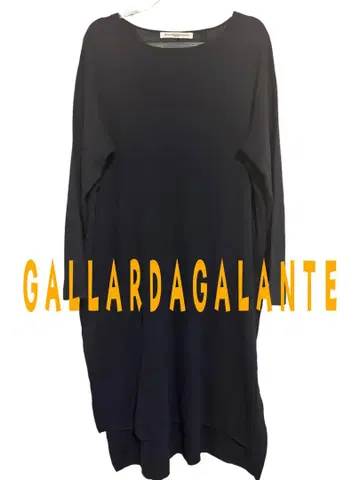 GALLARDAGALANTE 블랙 튜닉 사이드 슬릿