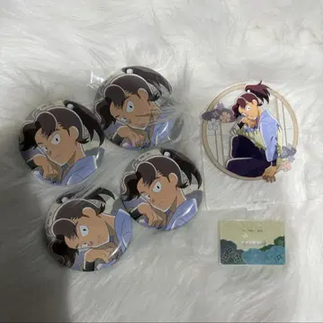 닌타마 란타로 세가 럭키 쿠지 야마다 리키치 아크릴 스탠드 캔뱃지