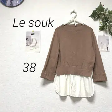 9115 Le souk 루스쿠 도킹 니트 무지 캐주얼