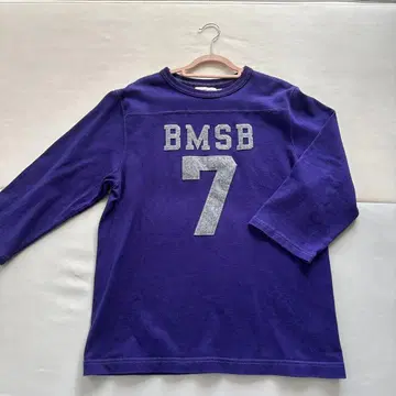 새상품급 BEAMS BOY 빔즈 보이 칠부 소매 티셔츠