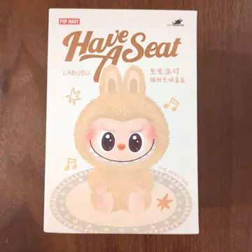 POP MART Have A Seat Labubu 봉제 인형