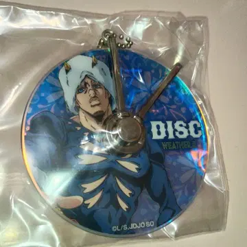 죠죠의 기묘한 모험 스톤 오션 DISC 키링 웨더 리포트