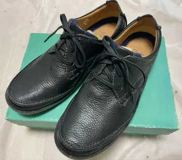 Clarks 가죽 신발 블랙