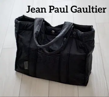 Jean Paul Gaultier 토트백 모노그램 블랙