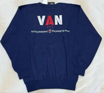 VAN JAC 네이비 맨투맨 M 사이즈