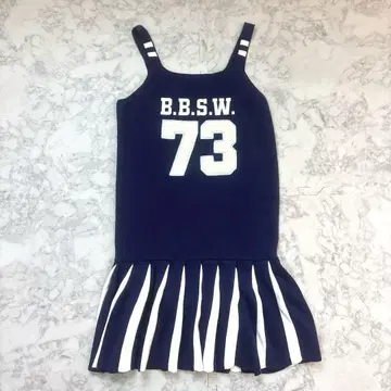 BEAMS BOY Athlete 빈티지 니트 원피스