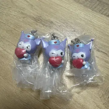산리오 가챠가챠 간호사 스윙 마스코트 쿠로미