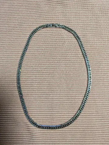 티타늄 목걸이 더블 키헤이 6면 컷 / 폭 7mm / 길이 50cm