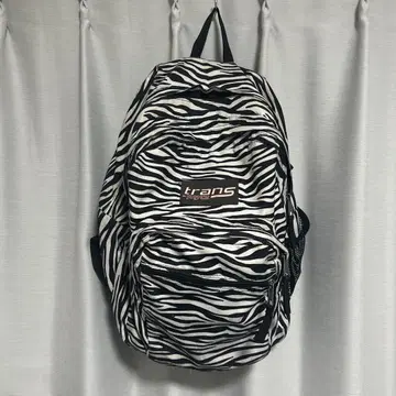trans by JANSPORT 제브라 패턴 백팩 백팩