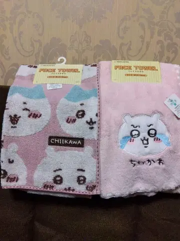 새상품 CHIIKAWA 페이스타월 34x80cm