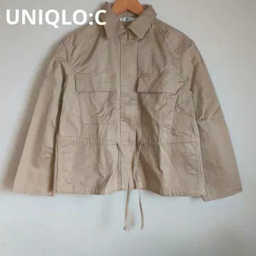 유니클로:C 코튼 블렌드 드로우 스트링 자켓
