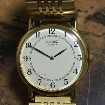 레어! SEIKO 1E20-0140 남성용 손목시계