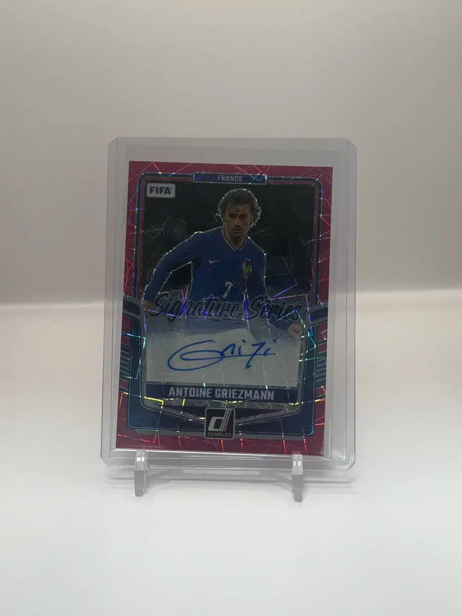 앙투안 그리즈만 Donruss 친필 사인 카드