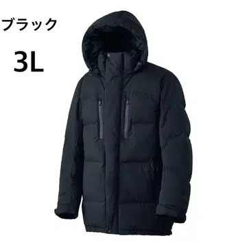 워크맨 엑스쉘터 프리미엄 기가퍼프 다운 코트 블랙 3L