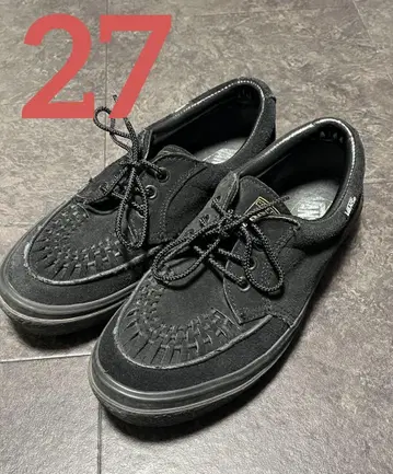 단종 VANS 크리퍼스 27cm 블랙 반스