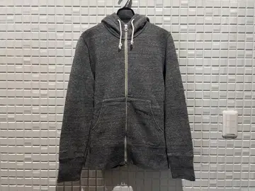 LOOPWHEELER 루프 휠러 하이넥 지퍼 맨투맨 후드티