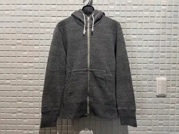 LOOPWHEELER 루프 휠러 하이넥 지퍼 맨투맨 후드티