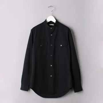 가을/겨울 1.2만 UNITED ARROWS 분또 밴드 카라 셔츠 블랙