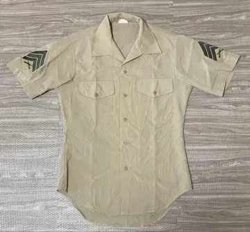 USMC 미국 해병대 DSCP 반팔 셔츠 카키