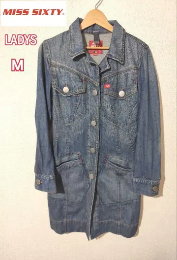 MISS SIXTY 롱 데님 자켓 LADYS M 양호 ITALY