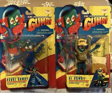 GUMBY 건비 피규어 2체 세트