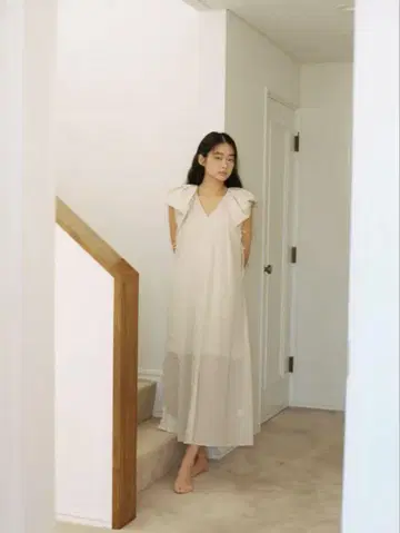 Gather Shoulder Dress