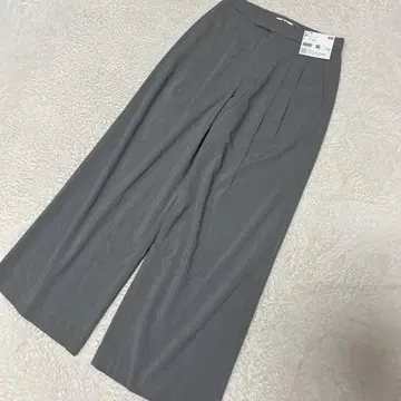 UNIQLO 칸도 턱 와이드 팬츠 S
