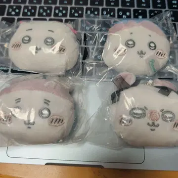 치이카와 (먼작귀) 마스코트 거울 ~리본~ 4개 세트