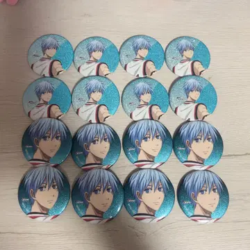 쿠로코의 농구 쿠로코 테츠야 캔뱃지 16개