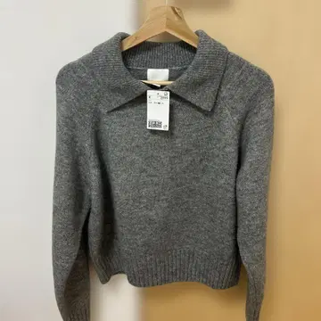 H&M 카라 부착 스웨터