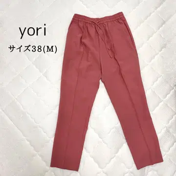 미사용 새상품 요리 yori 스틱 팬츠 사이즈 M 정가 18,700엔