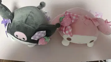 마이멜로디 쿠로미 봉제 인형 세트