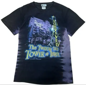 레어 00s Disney The Twilight Zone 티셔츠