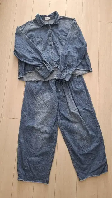 데님 팬츠 셋업 가능 상품