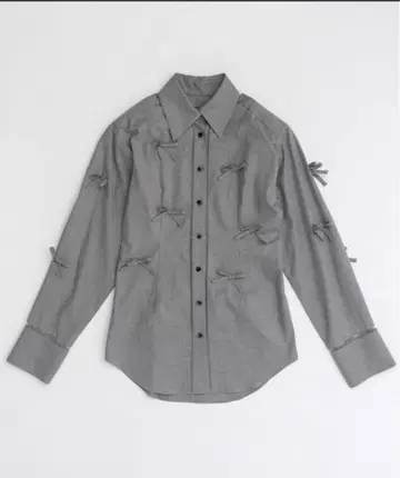 MAISON SPECIAL/Many Ribbon Narrow Shirt