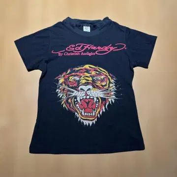 Ed Hardy 에드하디 반팔 T셔츠 블랙 스톤 헤이세이 갸루