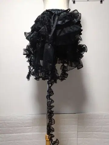 핸드메이드 프릴 랩 스커트 앨리스 아우아아 리미푸