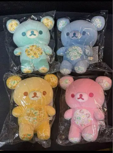 리락쿠마 긴자 한정판 GINZA 당신을 생각하는 포근한 4세트