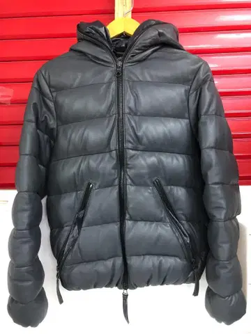 N005 DUVETICA 듀베티카 가죽 다운 자켓 46