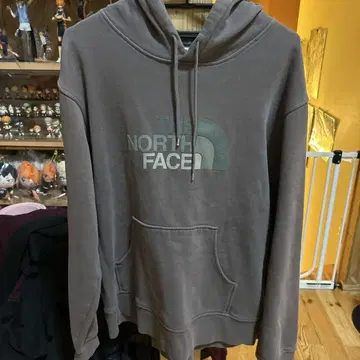 THE NORTH FACE 브라운 후드티 L 사이즈