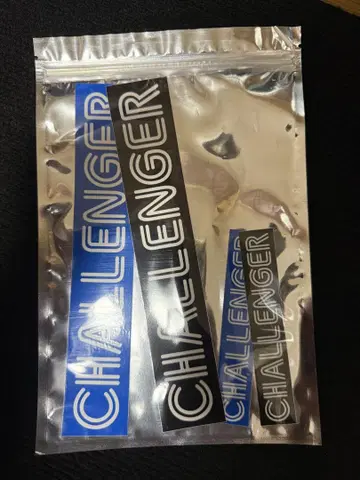 challenger 박스 로고 스티커 세트