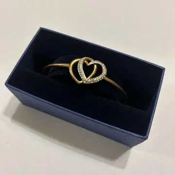 [ 설명 필독 ] SWAROVSKI 더블 하트 팔찌