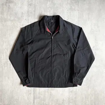 [ 80s vintage ] 드리즐러 자켓 블루종 안감 체크 짧은 기장