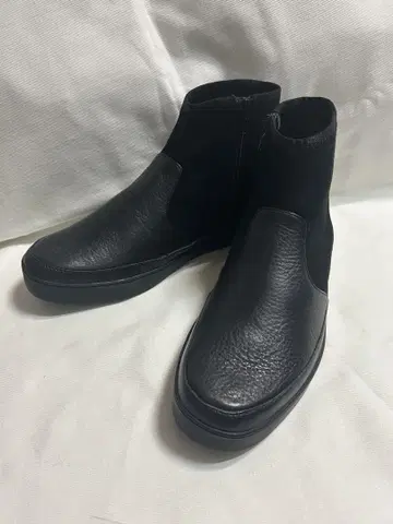 키다리 아저씨 가죽 스웨이드 숏부츠 새상품 24cm